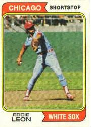 1974 Topps Baseball Cards      501     Eddie Leon